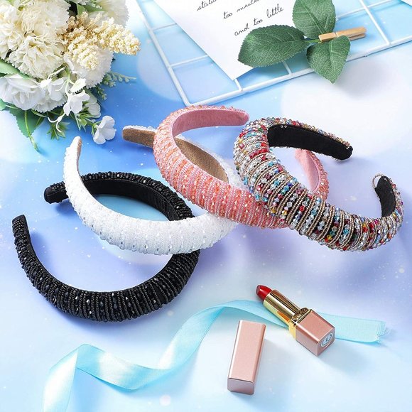 Headband Crystal Rhinestone4/pack NEW